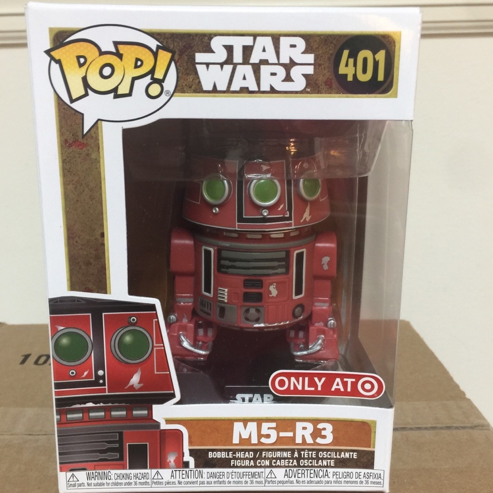 FUNKO Star Wars Exclusive M5-R3 Galaxy Edge Pop with protector NEW